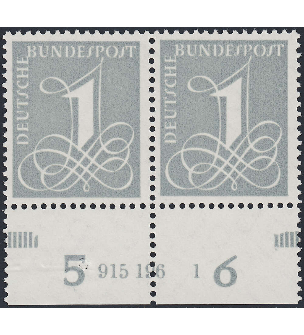 BRD 1 Pfennig - HAN Nr. 226 x w mit HAN 915.196 postfrisch