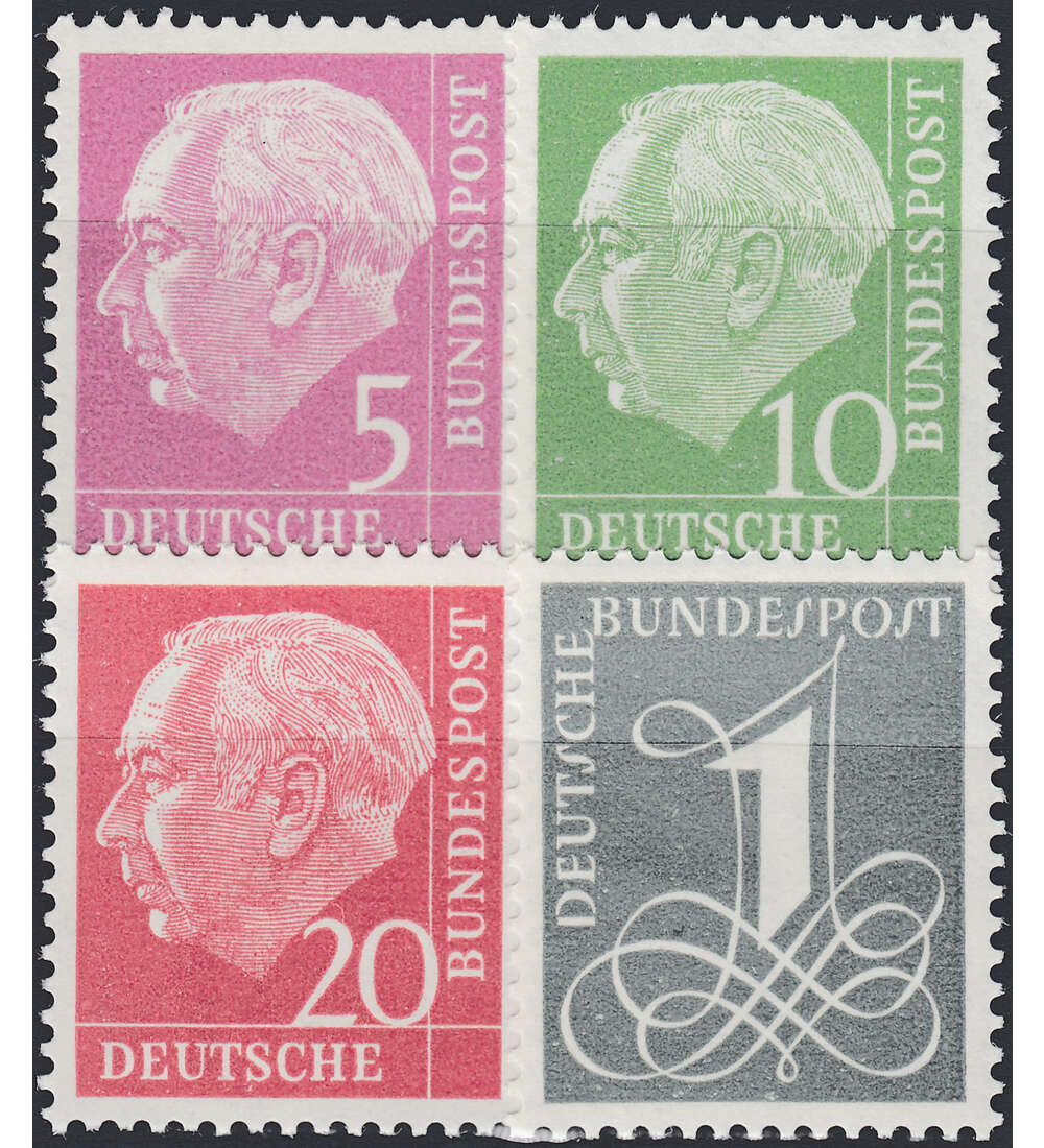 BRD Bund Heuss lgd. WZ postfrisch **