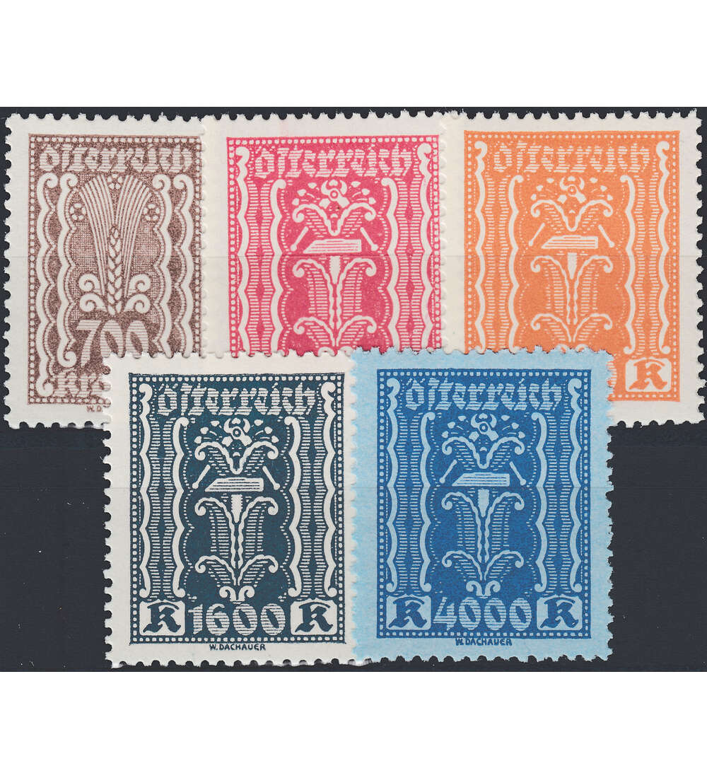sterreich Freimarken 1922 postfrisch **