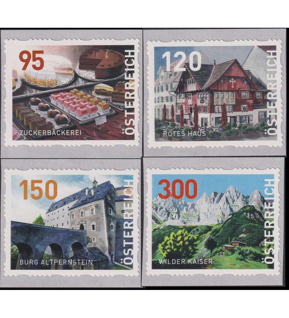 �sterreich Dispensermarken Nr. 78-81 postfrisch 1. Ausgabe 2024
