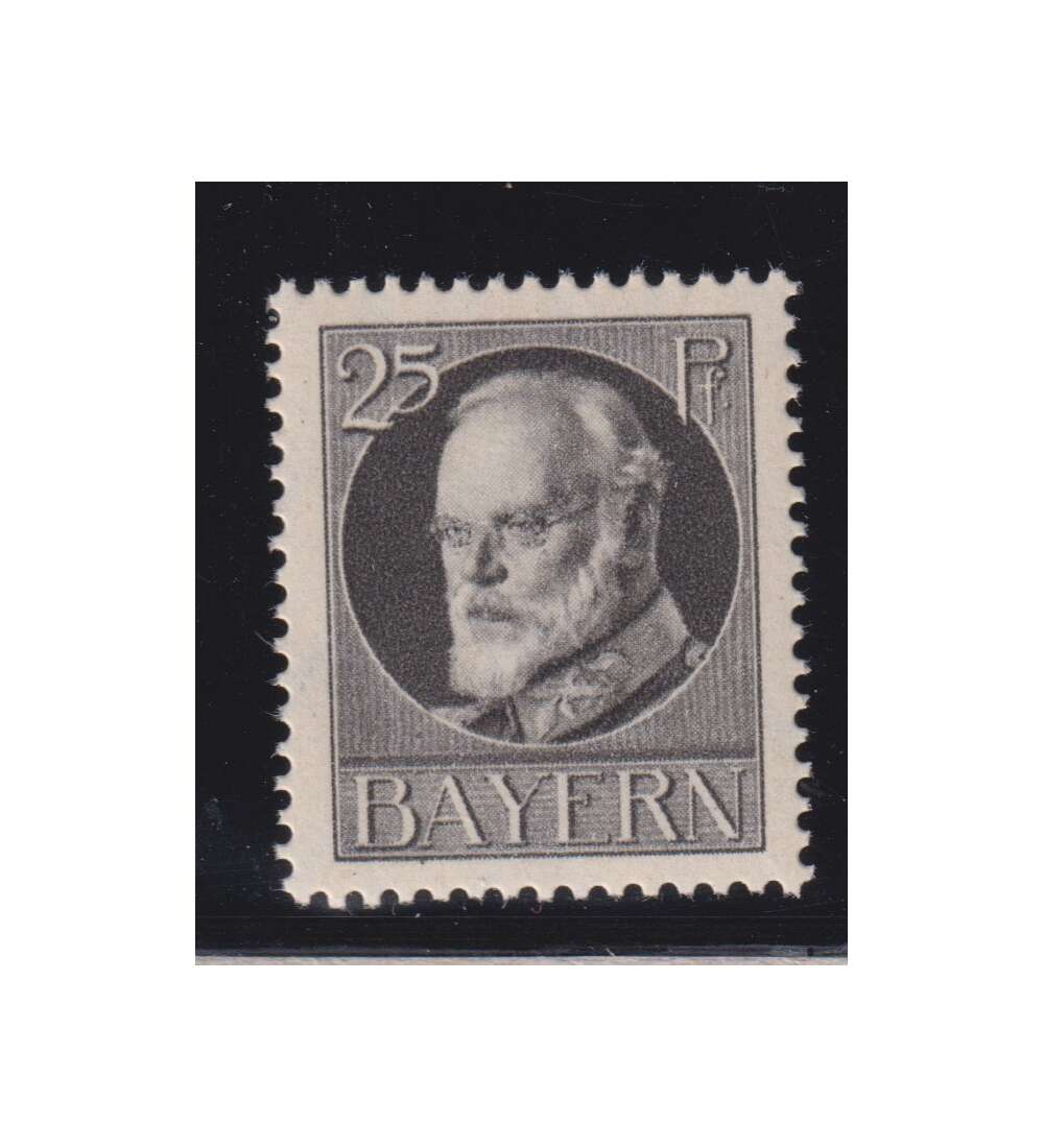 Bayern  Knig Ludwig 25 Pfennig-Ausgabe
