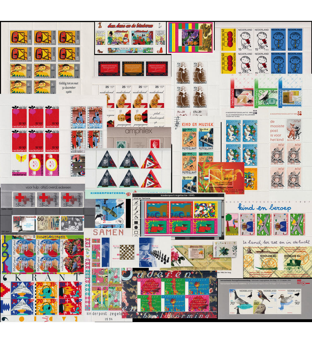 Niederlande - Blockkollektion von 30 postfrischen Bl�cken von 1965 bis 2001