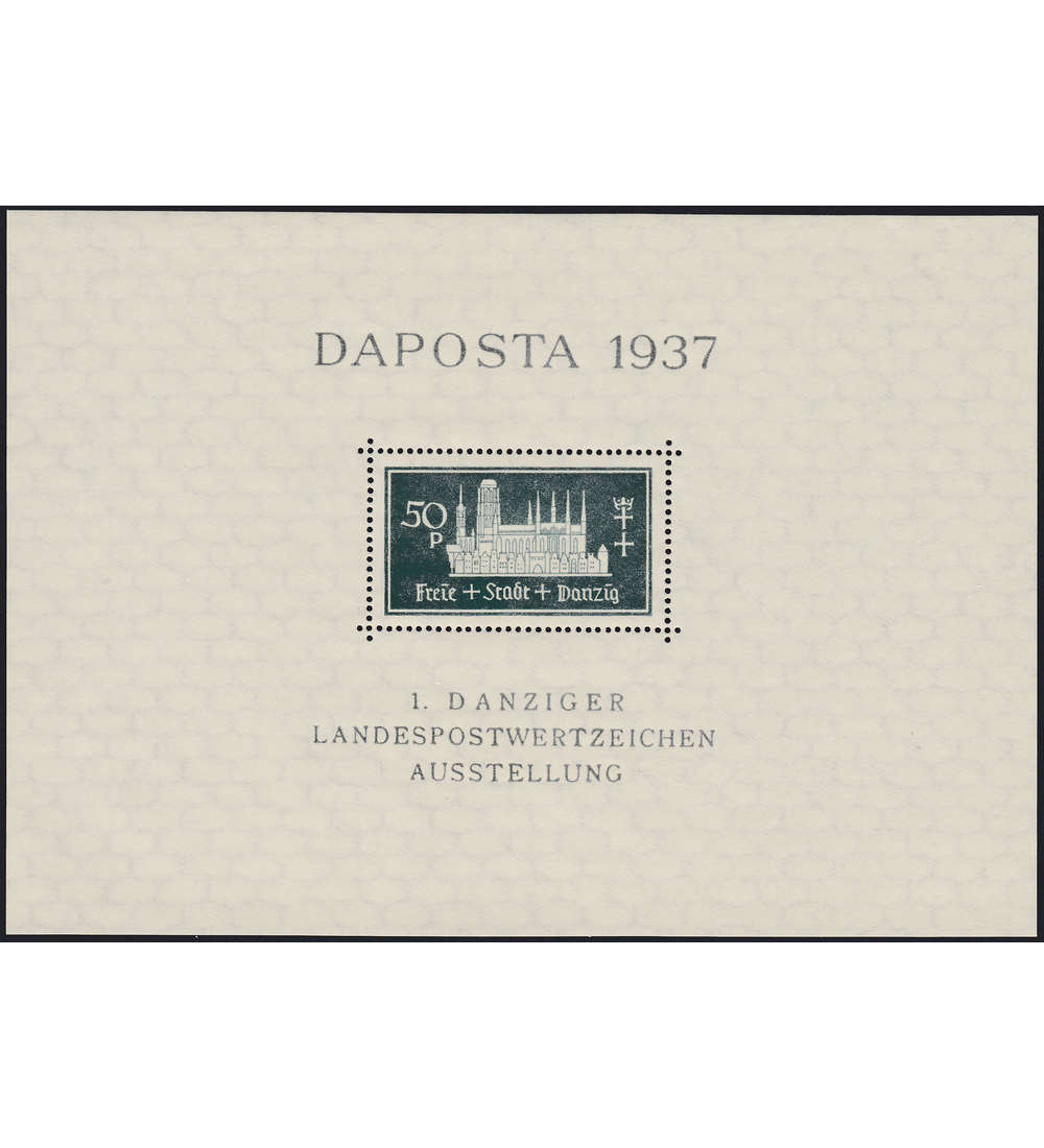 Danzig Block 1a postfrisch**