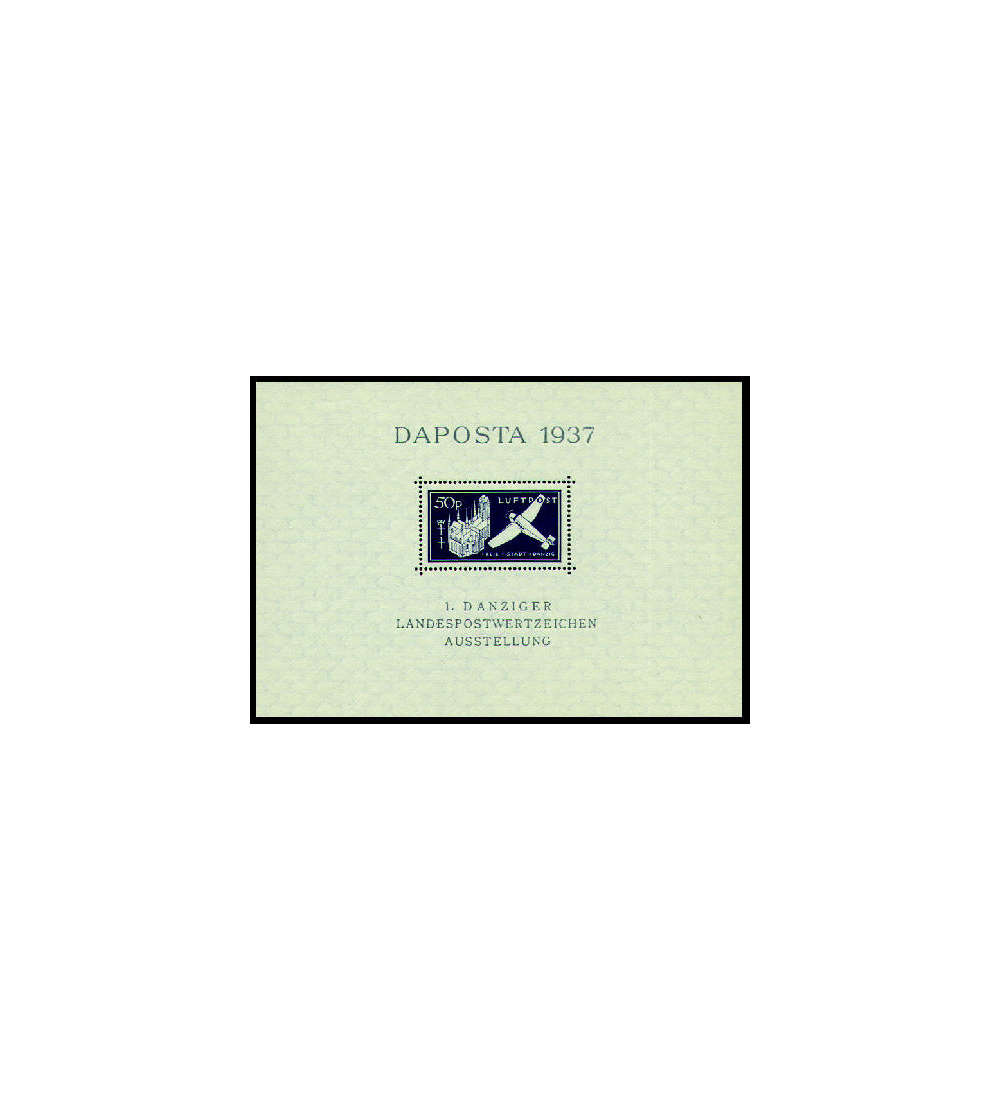 Danzig Block 2a postfrisch**