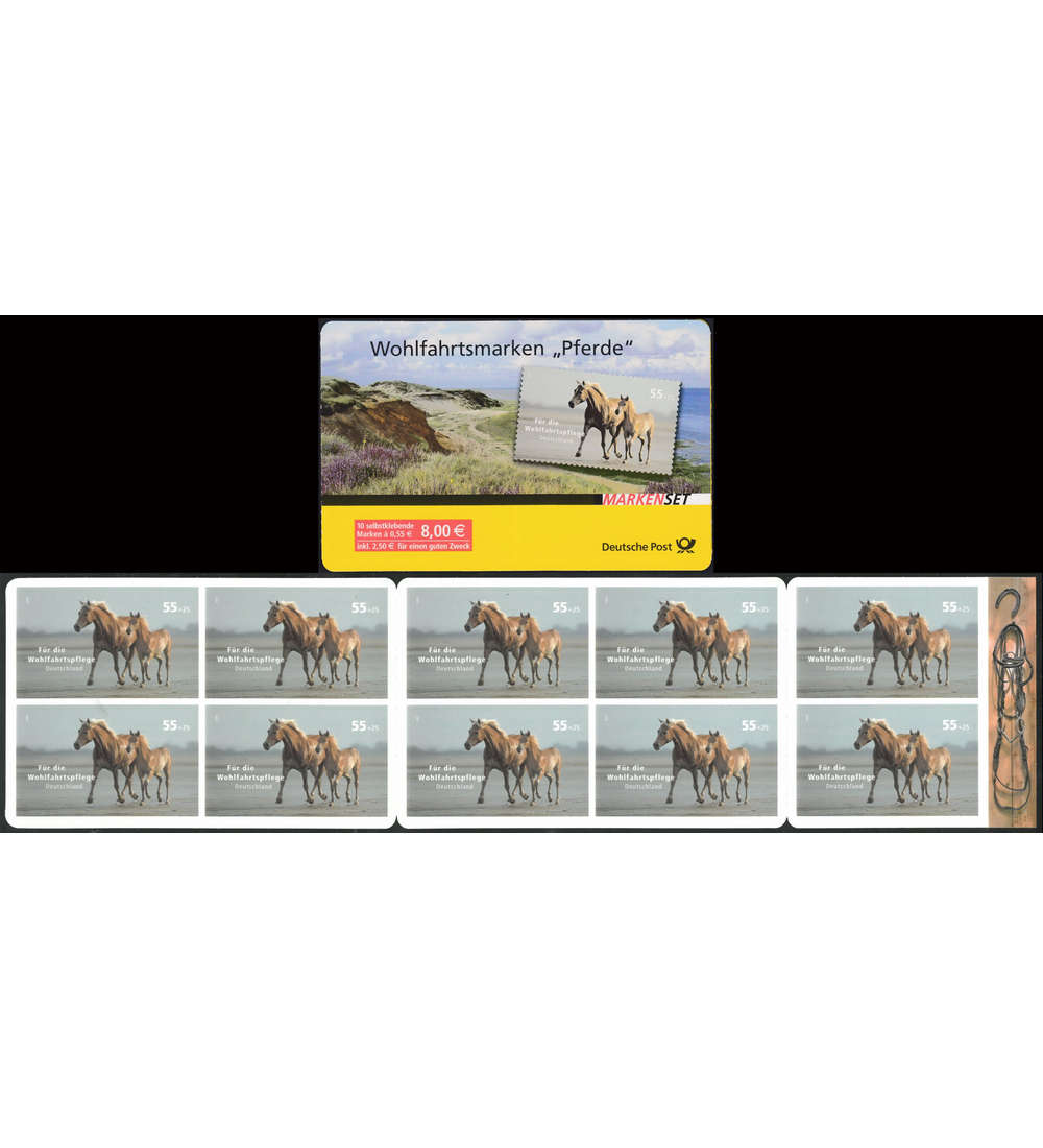 BRD Bund  Markenheft Nr. 69          Haustiere 2007