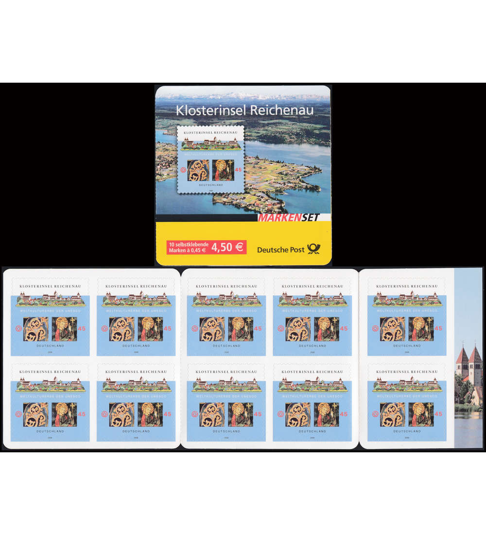BRD Bund  Markenheft Nr. 71          Reichenau 2008