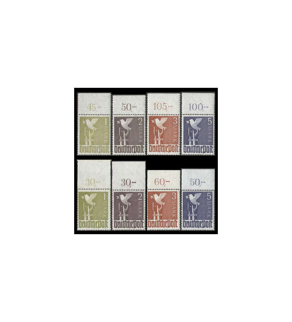 Alliierte Besetzung Nr. 959-962 postfrisch ** Oberrand dgz+ndgz