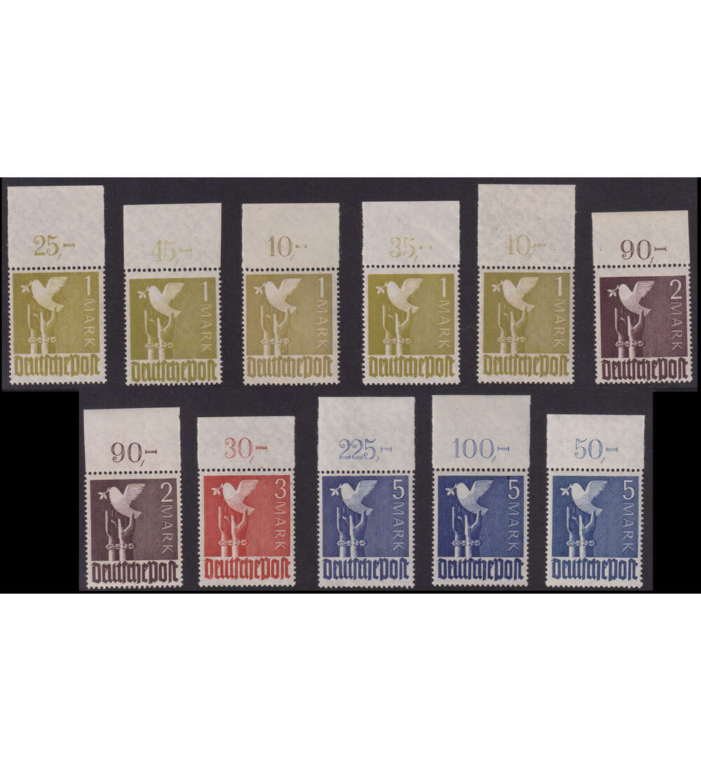 All. Besetzung Markwerte 11 ver. Oberrnder mit nicht durchgezhntem Rand