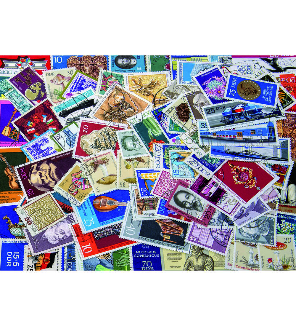 100 verschiedene DDR Ausgaben von 1970 bis 1974 gestempelt