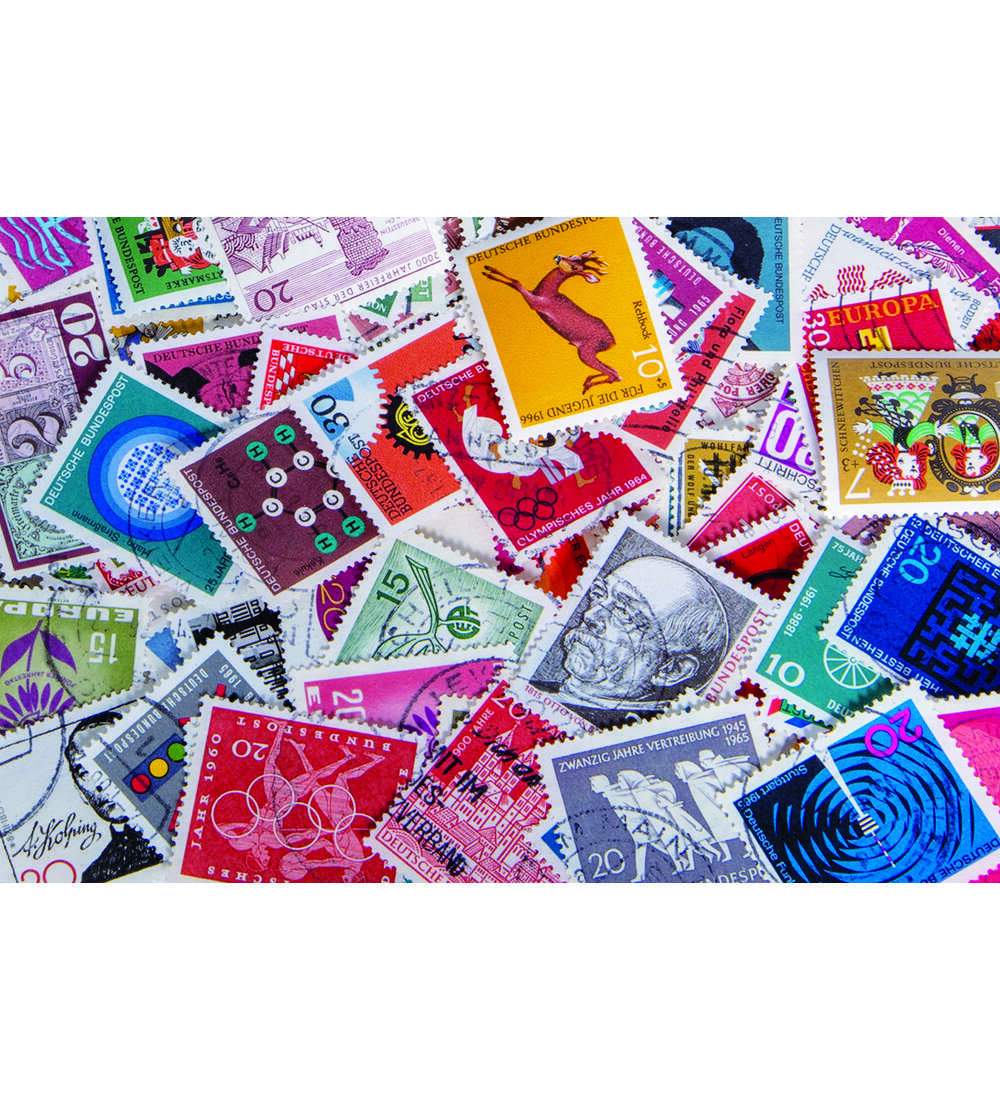 100 verschiedene BRD Ausgaben von 1960 bis 1969 gestempelt
