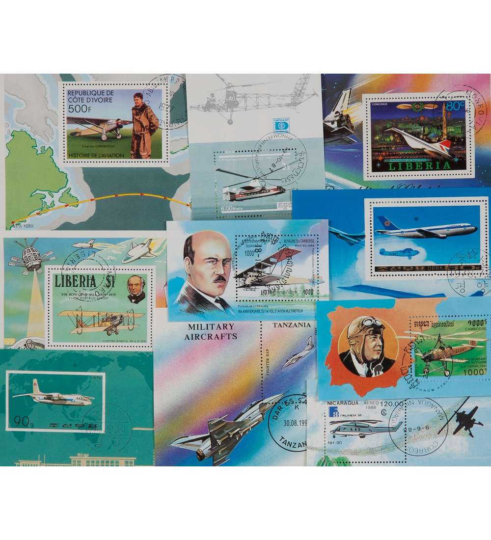 50 Flugzeuge-Blocks