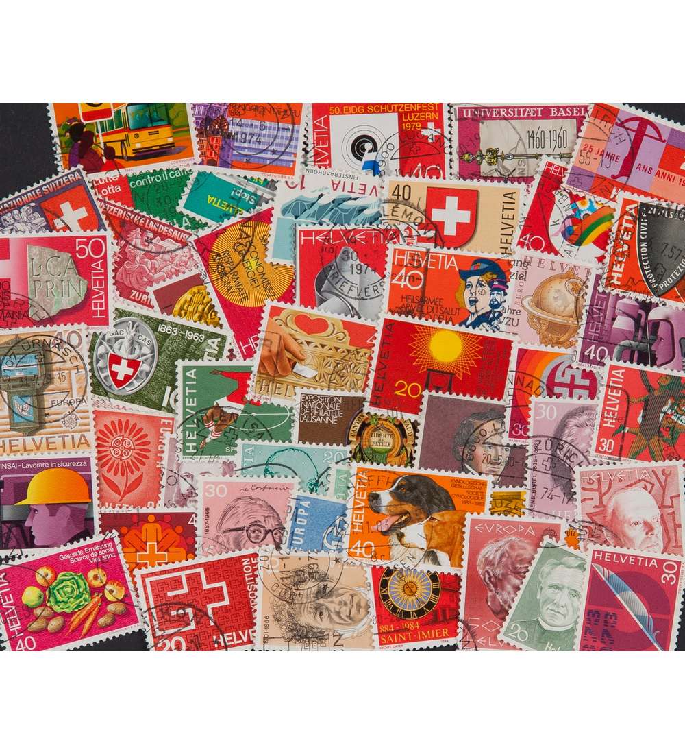  50 Schweiz Sondermarken