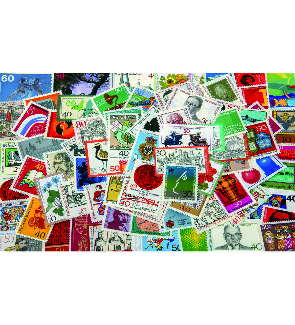 100 verschiedene BRD Ausgaben von 1970 bis 1979 postfrisch