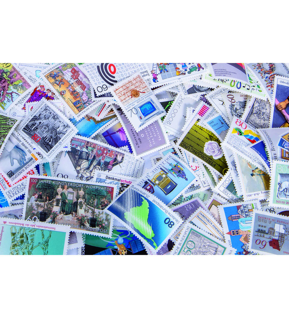 100 verschiedene BRD Ausgaben von 1980 bis 1989 postfrisch