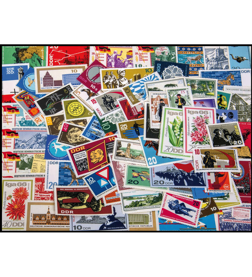 100 verschiedene DDR Ausgaben von 1960 bis 1969 postfrisch