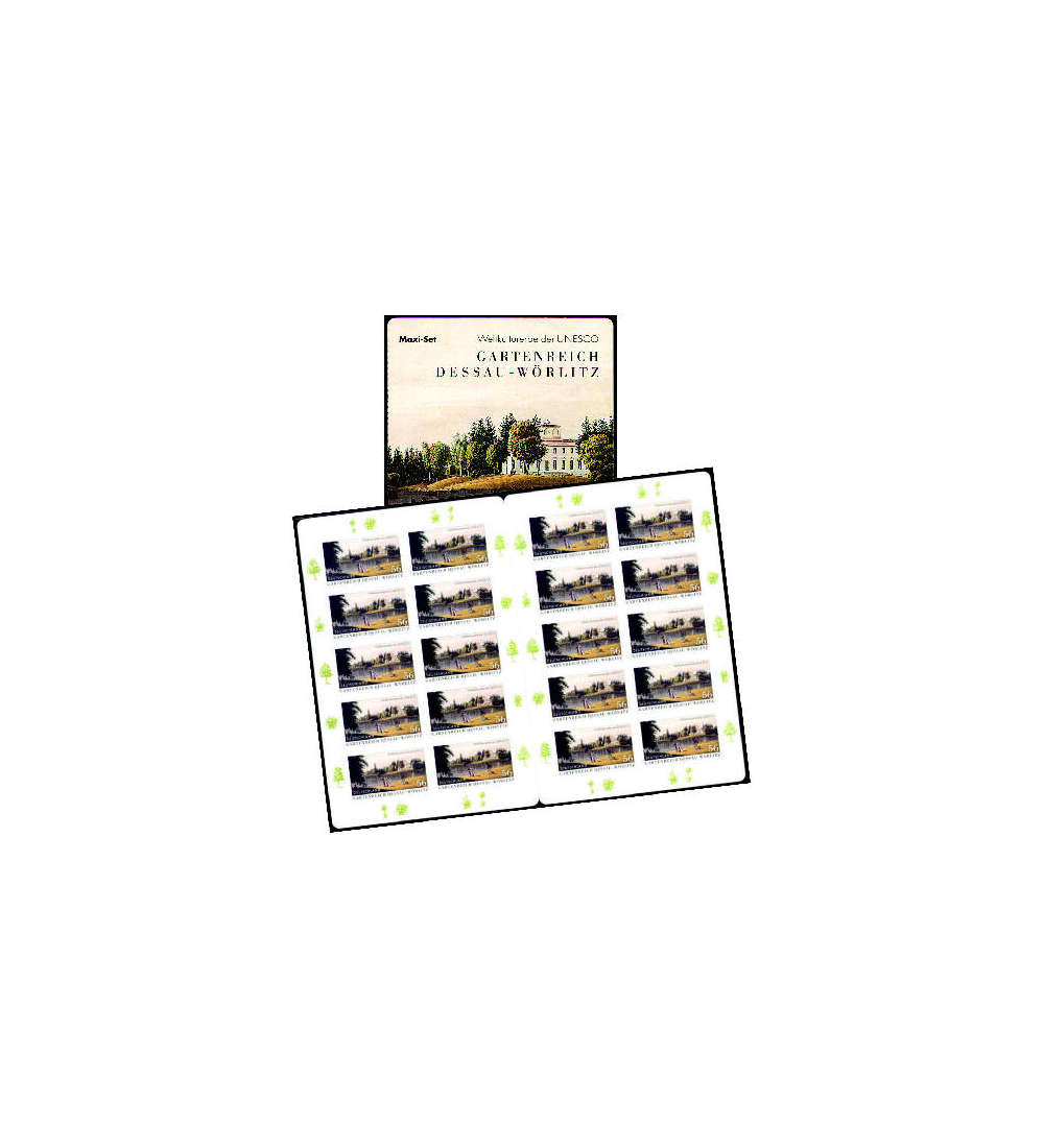 BRD Bund  Markenheft Nr. 49 Dessau-Wrlitz 2002