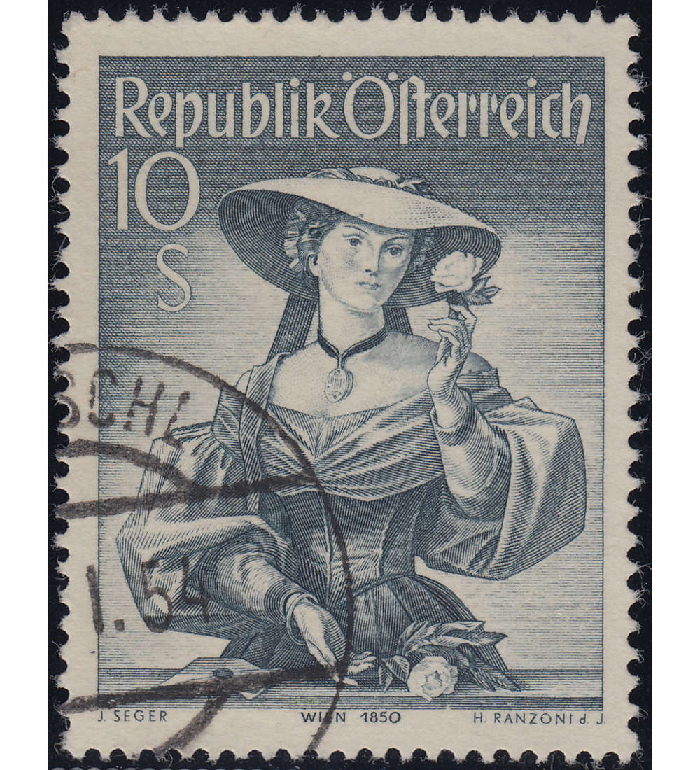 Westeuropa Kollektion mit �sterreich Nr. 926 gestempelt