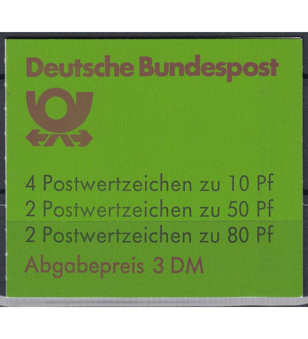 BRD Bund  Markenheft Nr. 24 i K4b postfrisch **