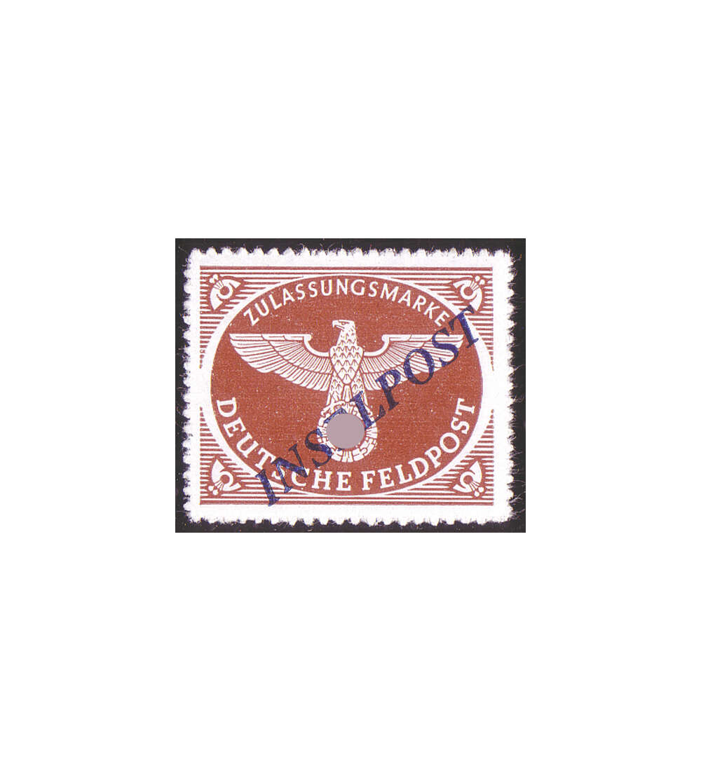 Deutsches Reich Feldpost Nr. 10B postfrisch, gepr�ft + signiert Agramer Aufdruck