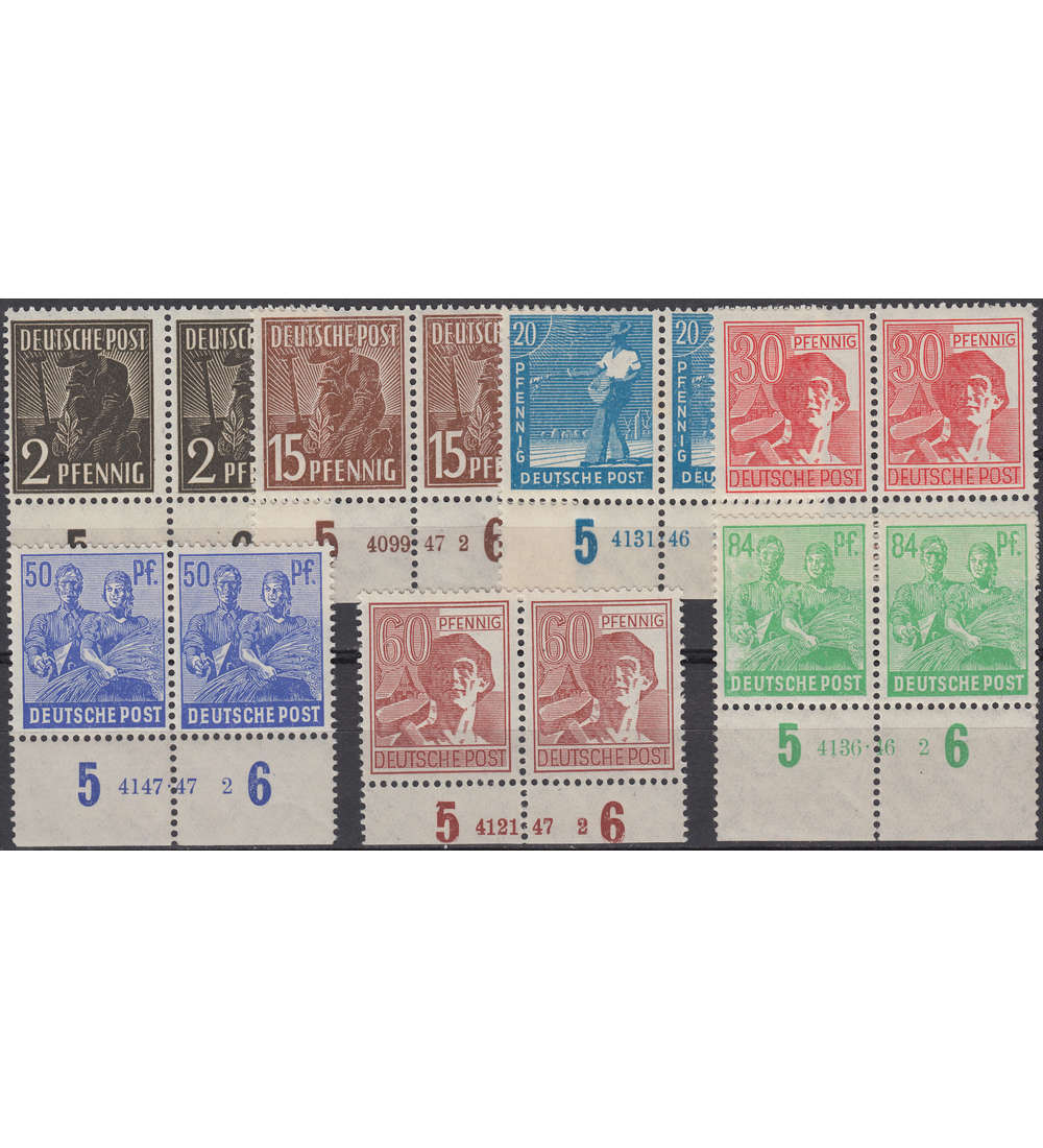 Alliierte Besetzung postfrisch ** HAN 7 verschiedene