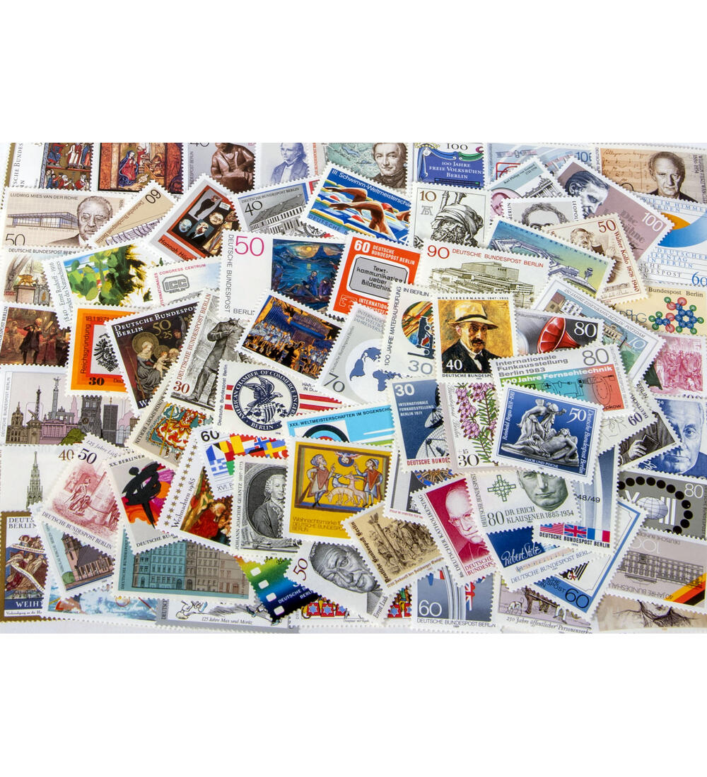 100 verschiedene Berlin Sondermarken postfrisch