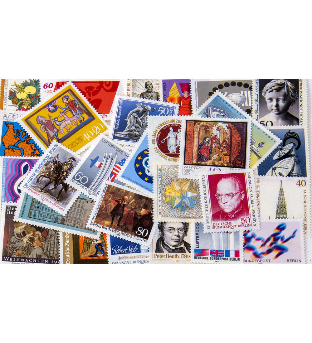 50 verschiedene Berlin Sondermarken postfrisch