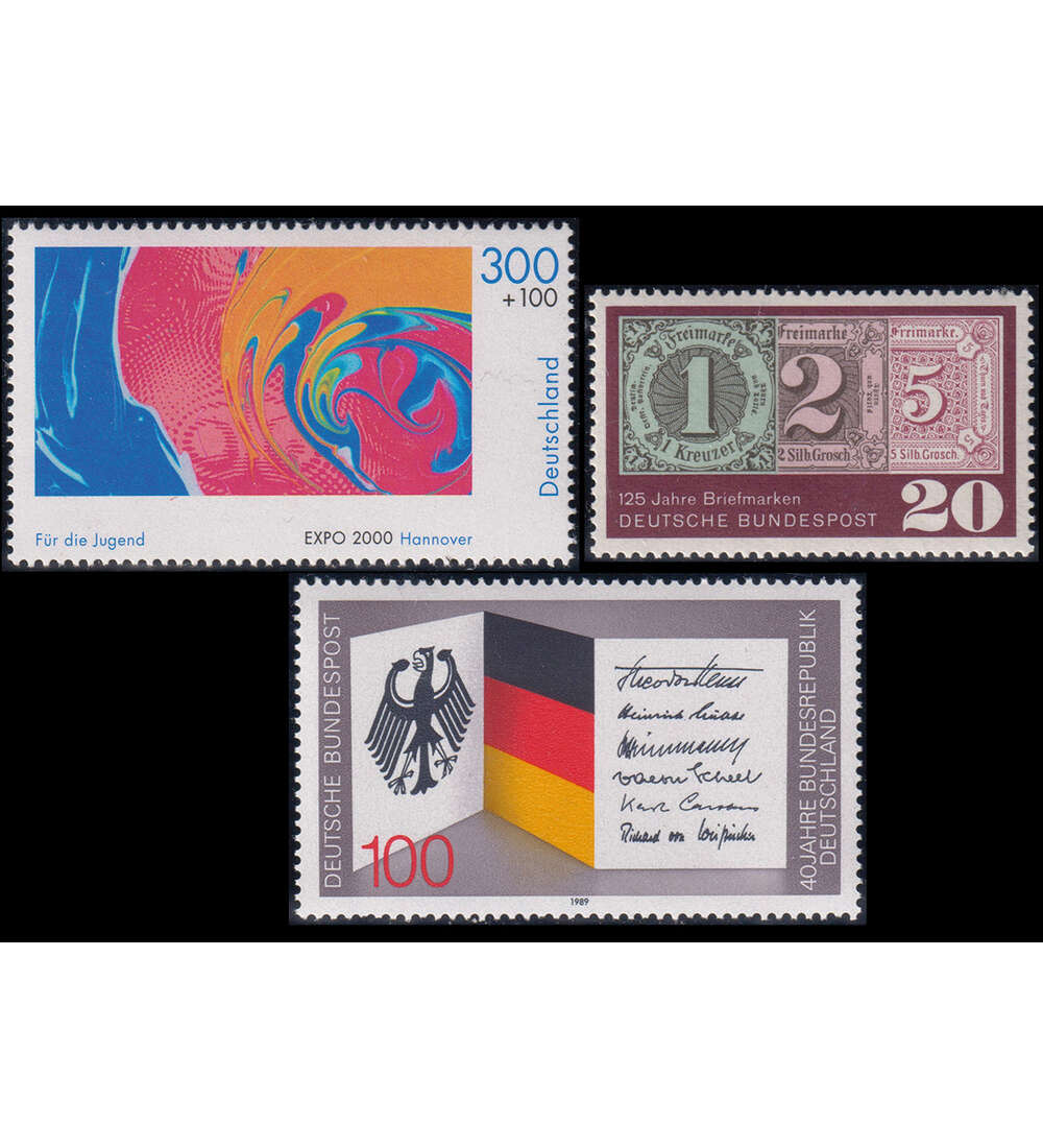 50 verschiedene BRD postfrisch