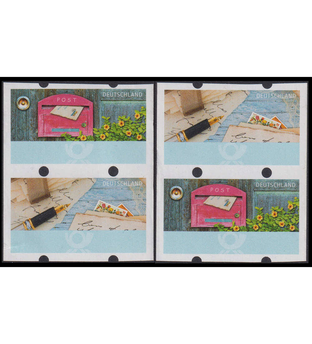 BRD Leerfeld-Paare Nr. 8+9 ohne Werteindruck