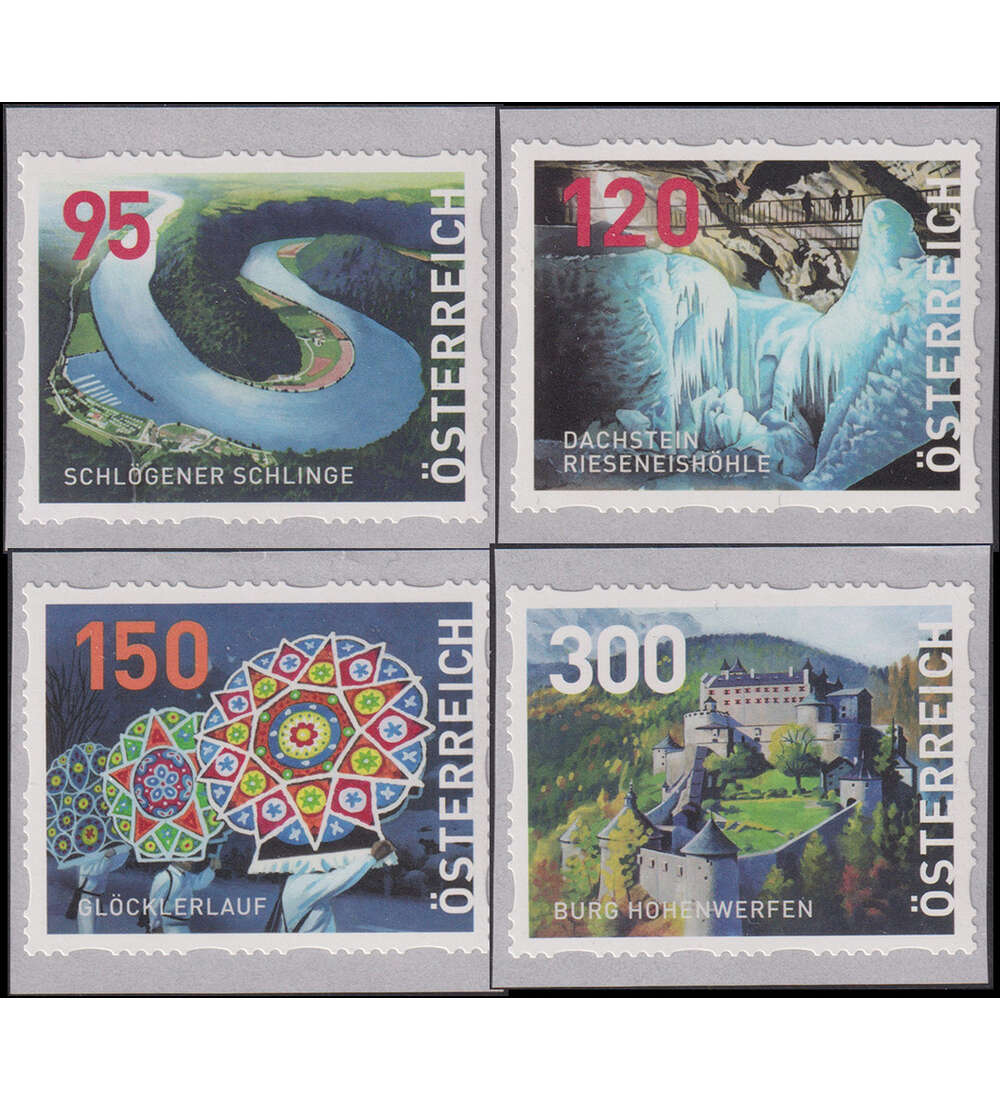 �sterreich Dispensermarken Nr. 86-89 postfrisch 3. Ausgabe 2024