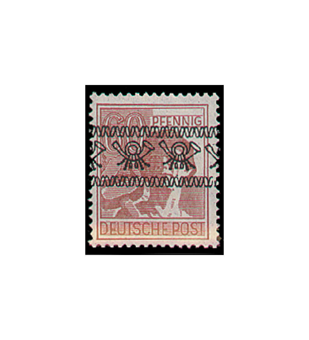Alliierte Besetzung Nr. 49 I postfrisch ** Bandaufdruck geprft