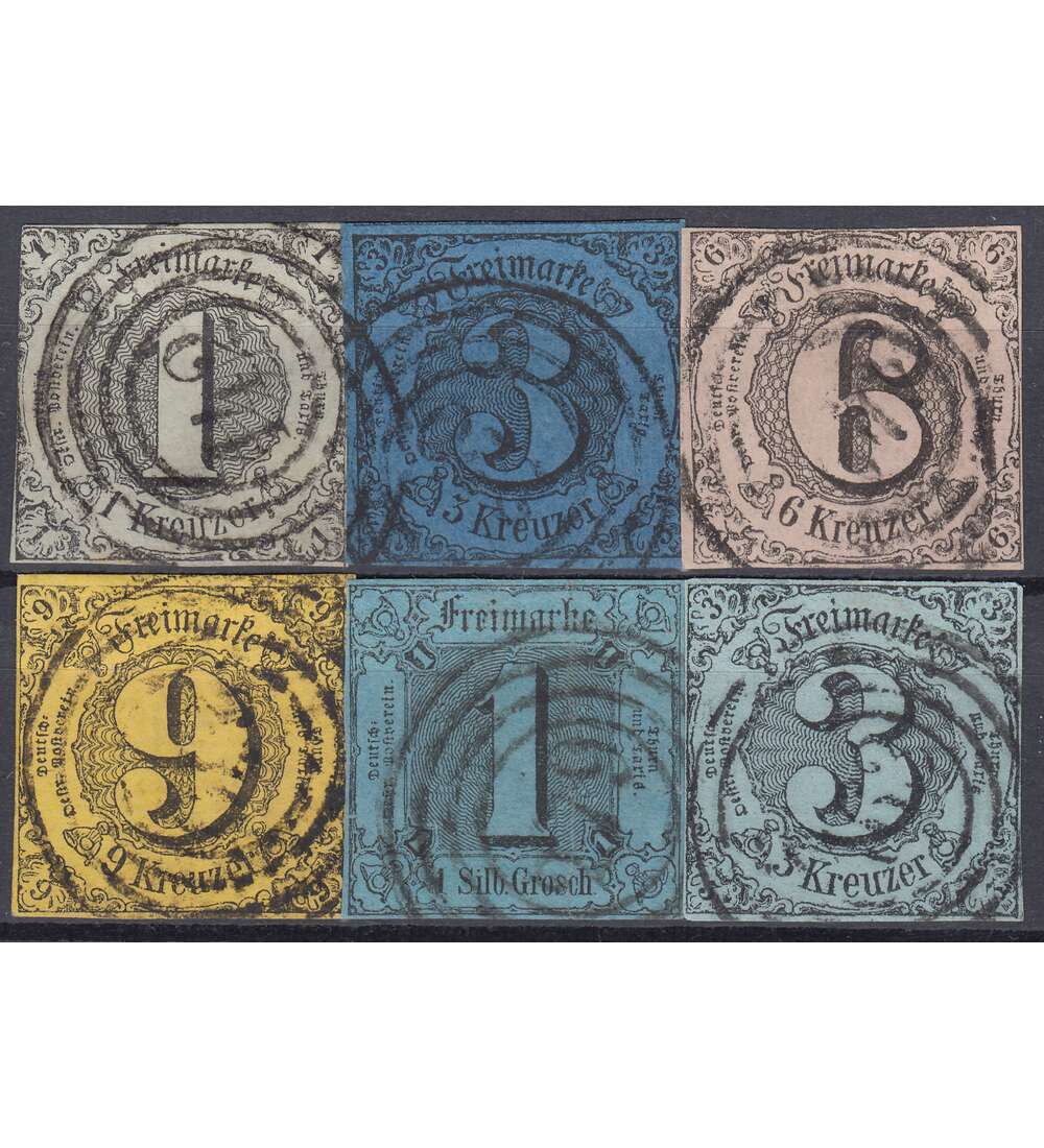 Thurn und Taxis Nr. 7-12