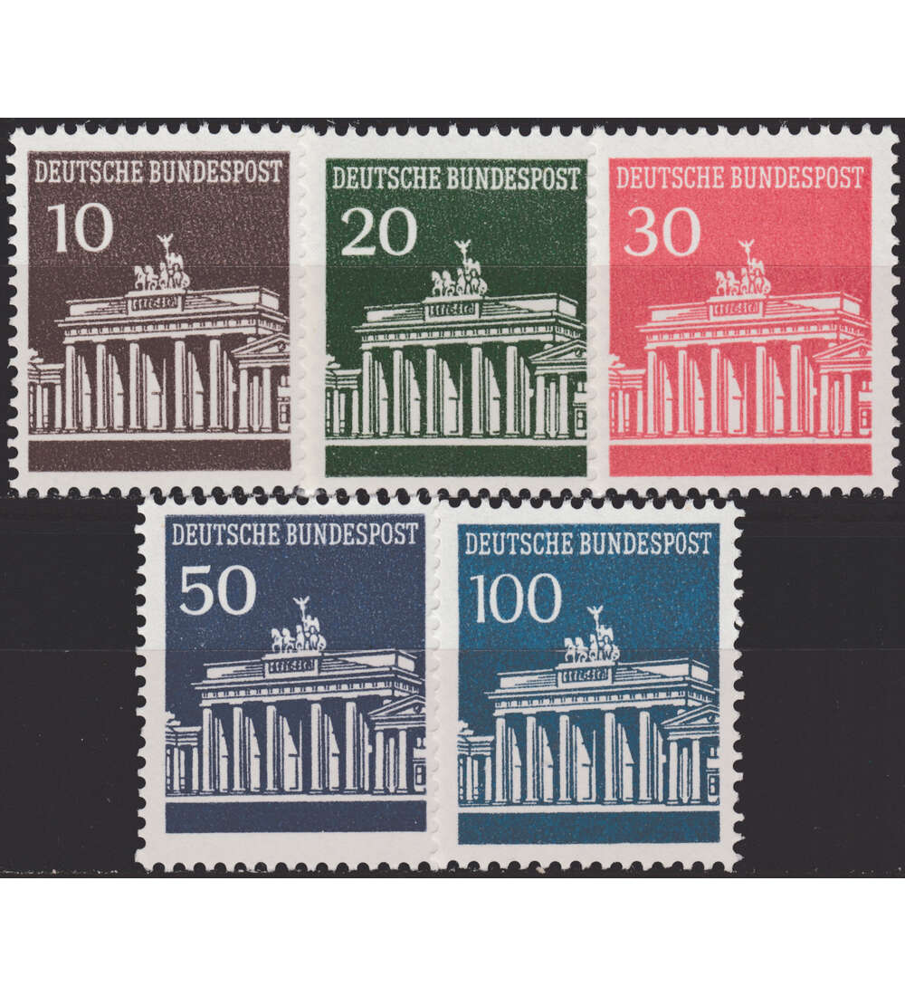 BRD Bund  Nr. 506-510w postfrisch ** Brandenburger Tor