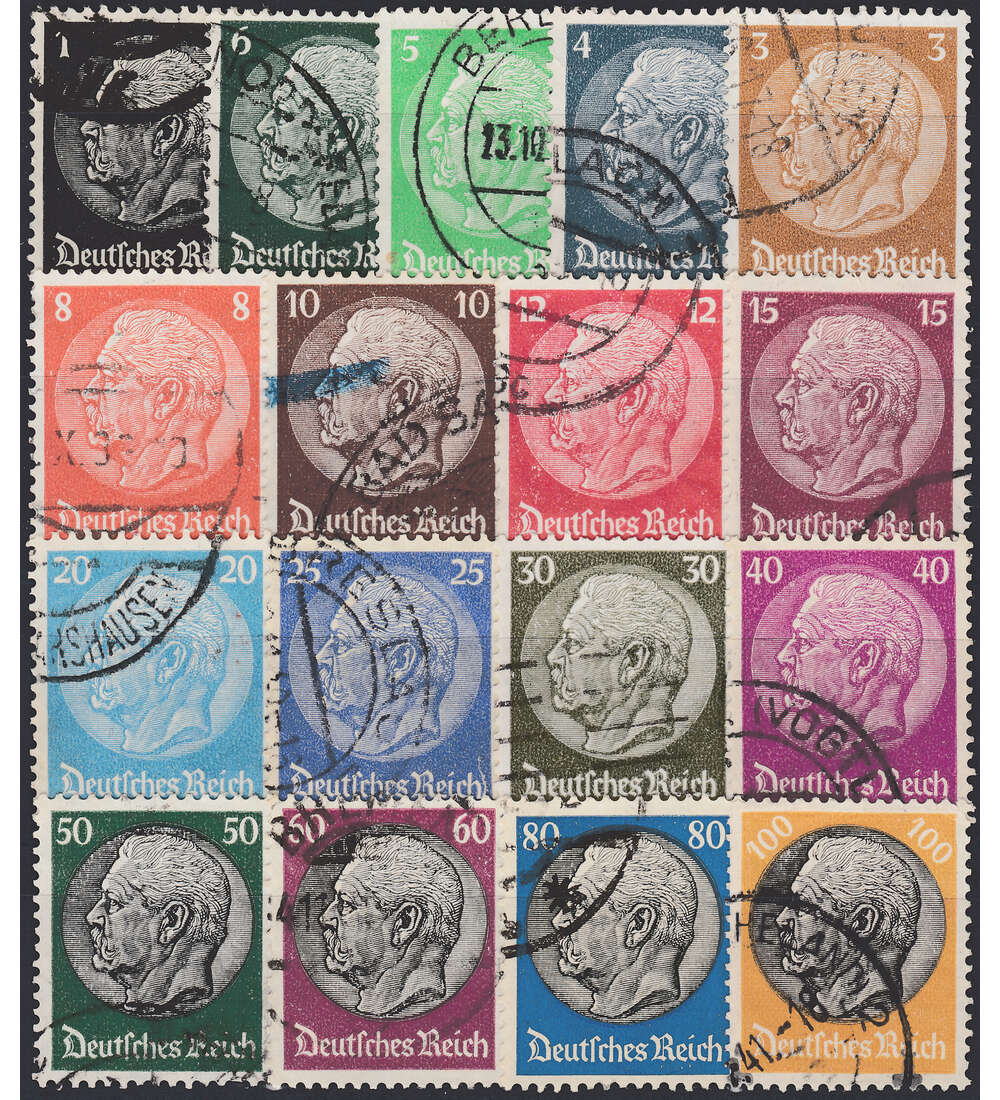 Deutsches Reich mit Nr. 512-528