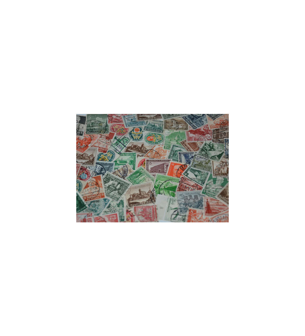 Deutsches Reich Zuschlagsmarken gestempelt