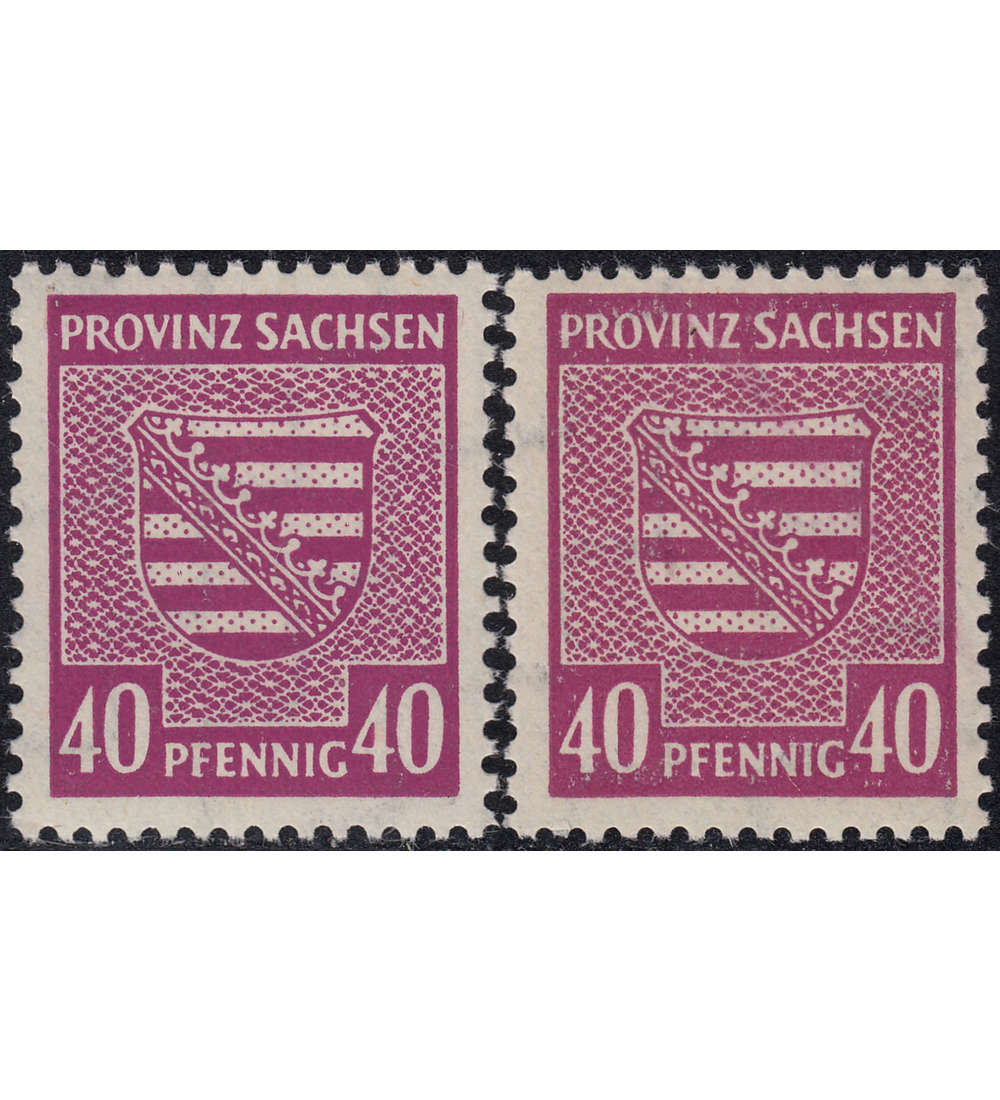 SBZ Nr. 84X b+c postfrisch