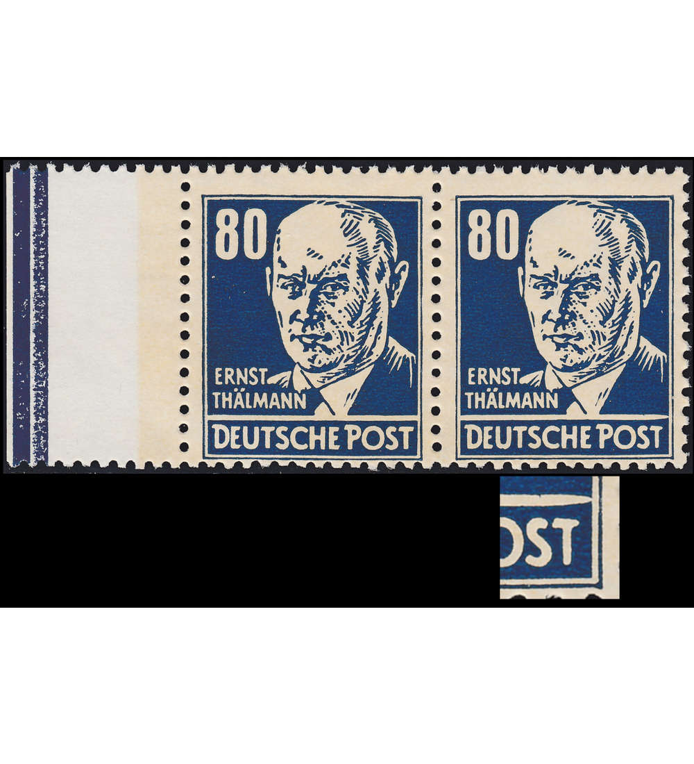 DDR Nr. 339xbIV postfrisch Plattenfehler