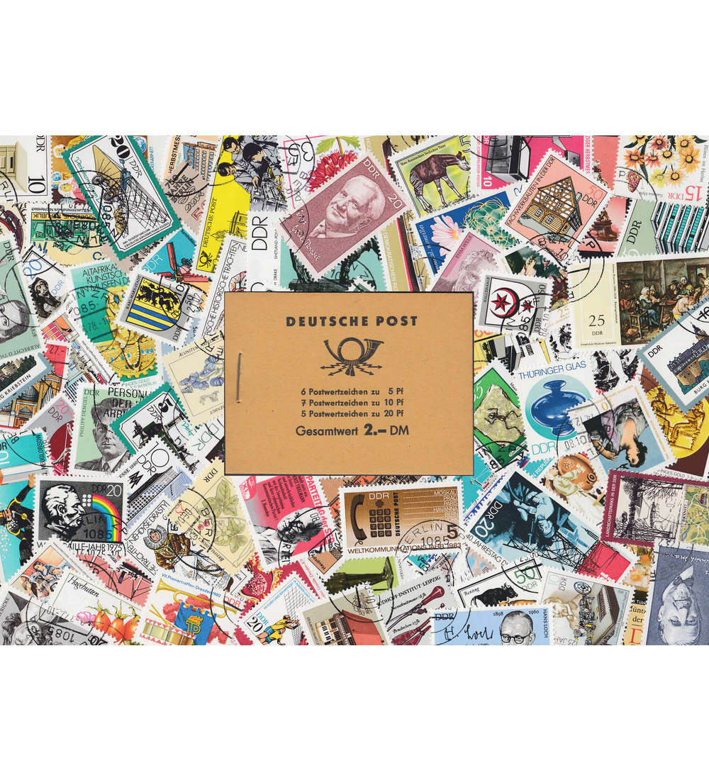 DDR Kollektion mit Markenheft Nr. 3