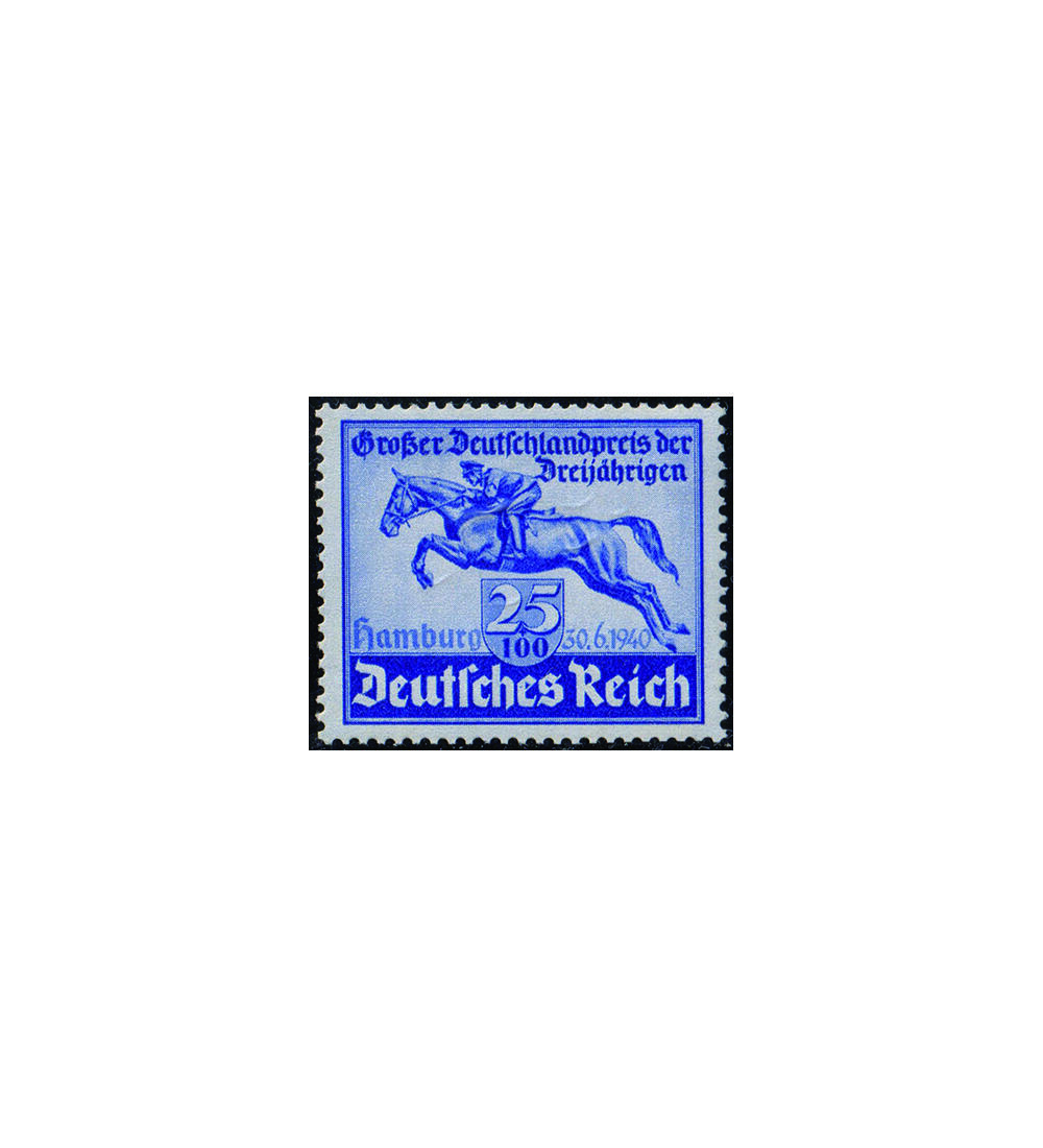 III. Reich aus 1933/1945 60 ver. postfrische Werte mit Nr. 746