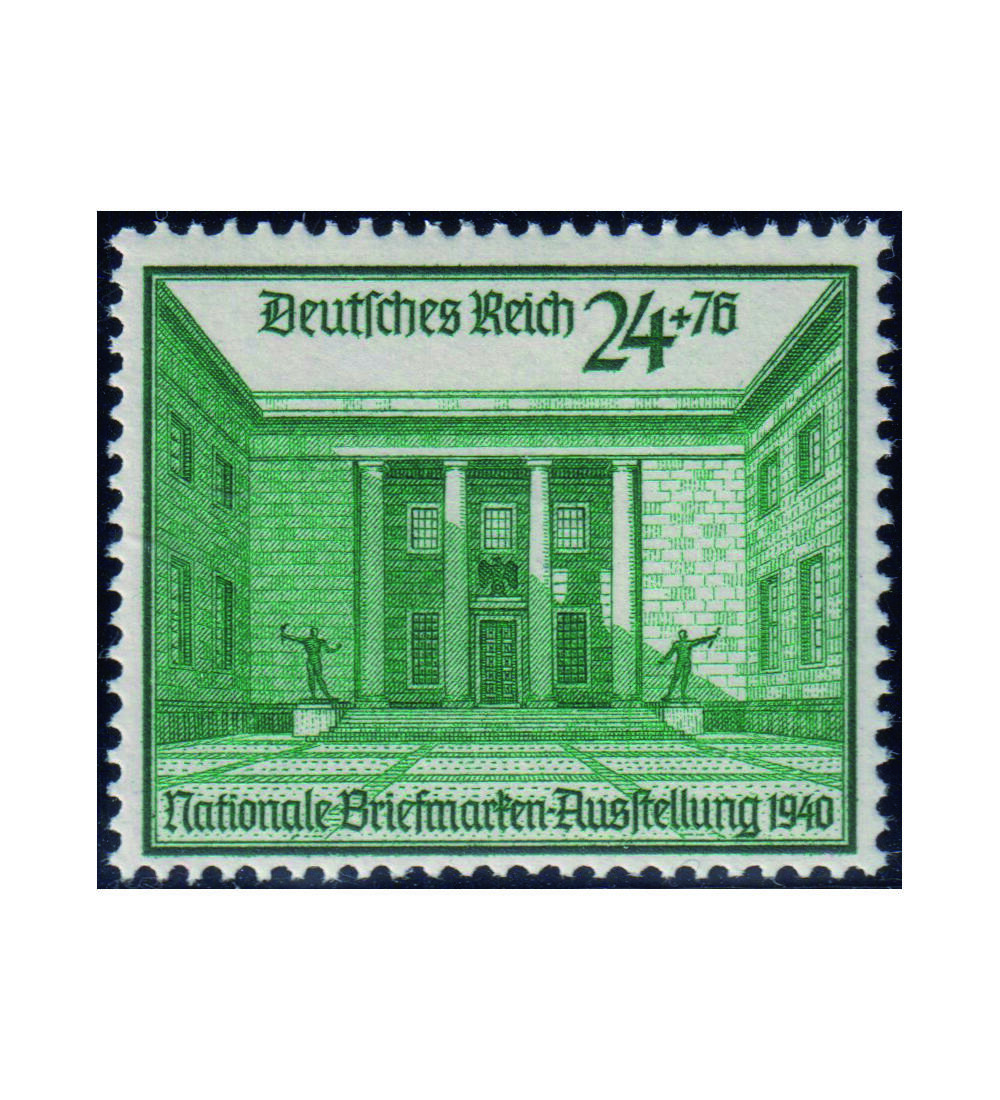 III. Reich aus 1933/1945 60 ver. postfrische Werte mit Nr. 743
