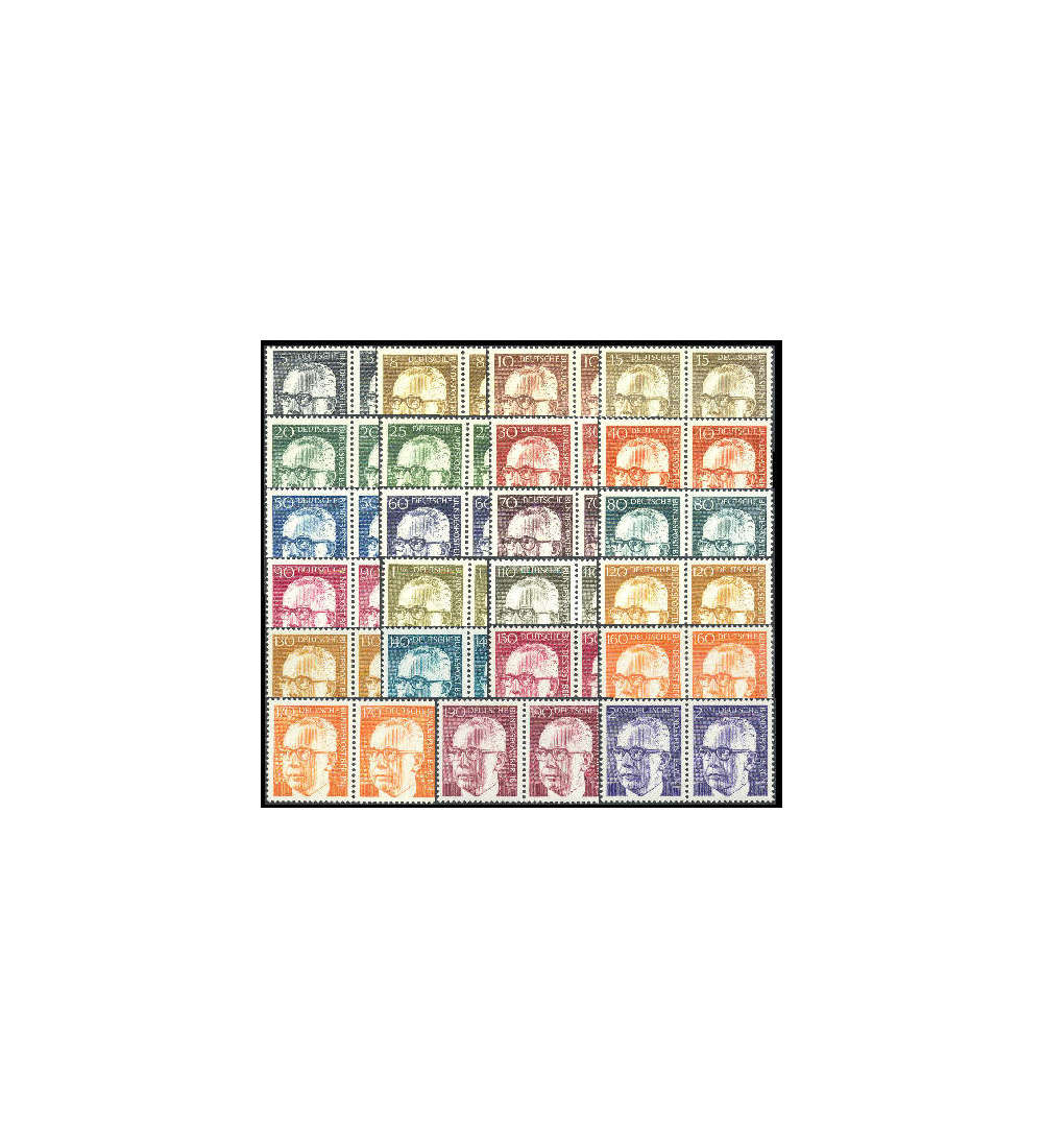 Berlin Heinemann Paarsatz postfrisch ** komplett