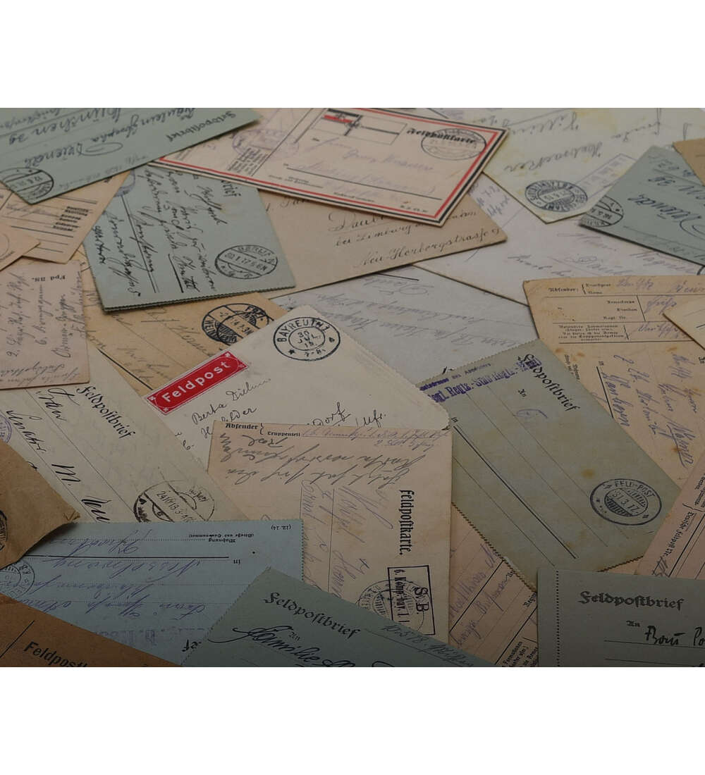 Deutsche Feldpost 1914/1918 5 Belege