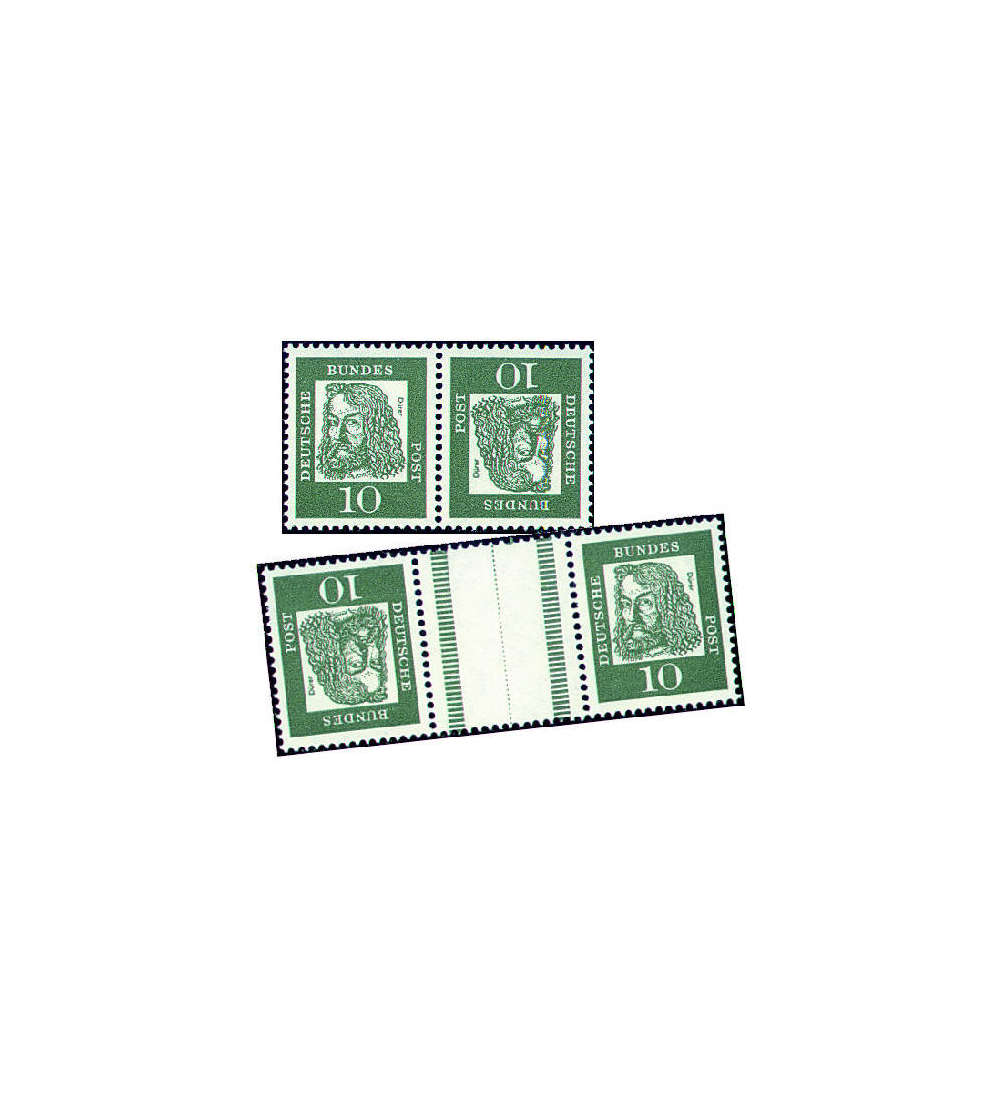 BRD Bund  Zusammendrucke K1-KZ1  Drer 1961  postfrisch **