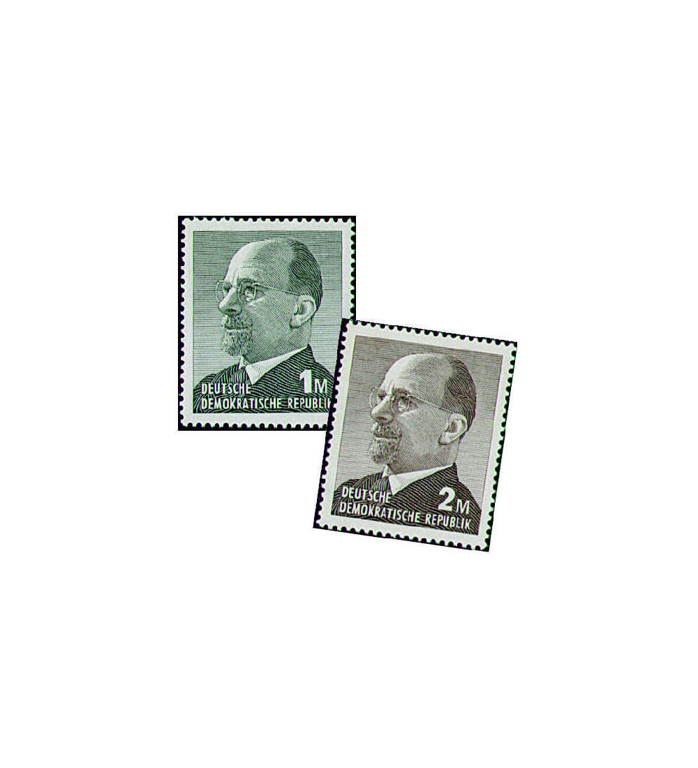 DDR - 50 verschiedene postfrische Werte