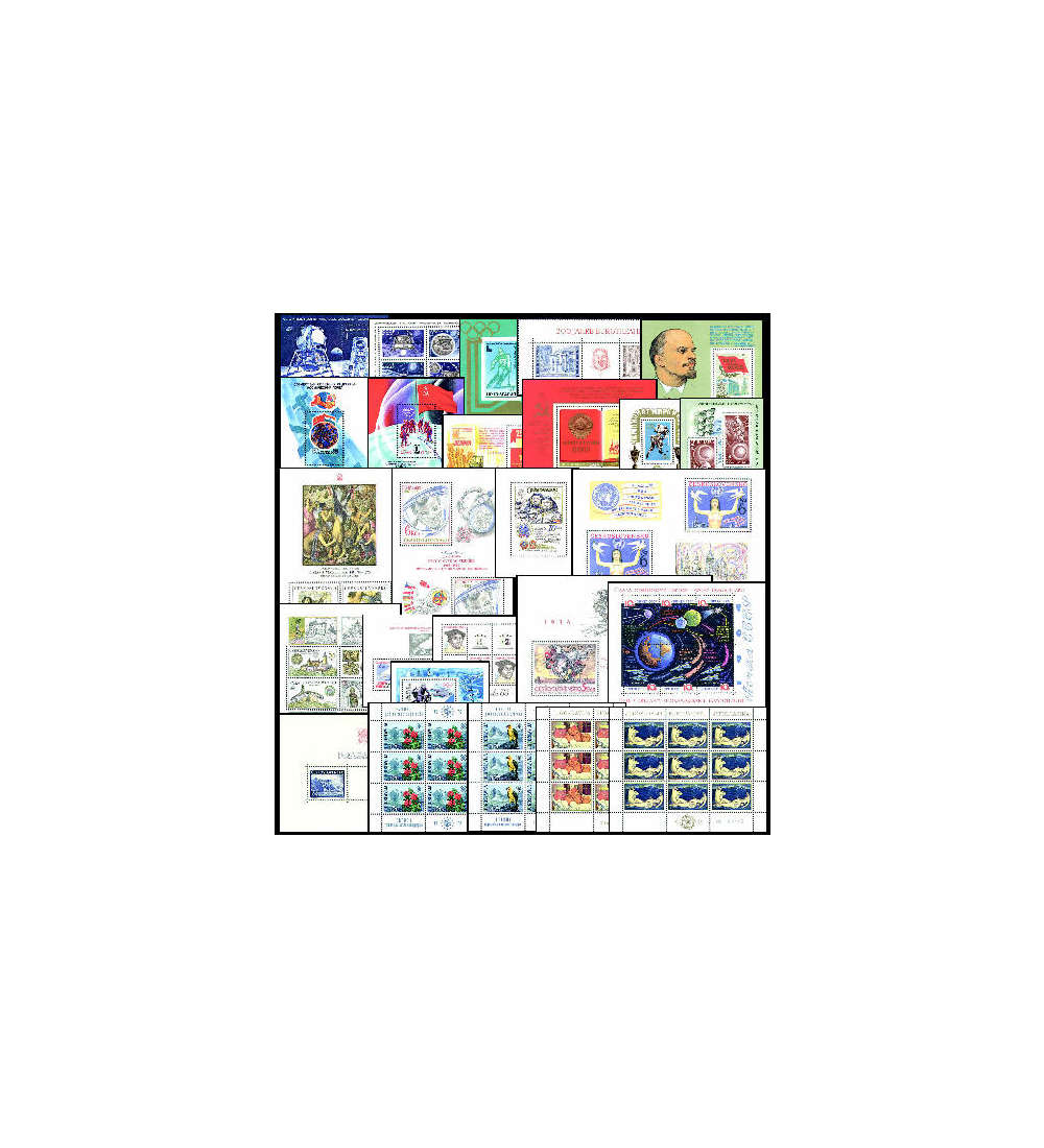 Europa Blocks und Kleinbogen