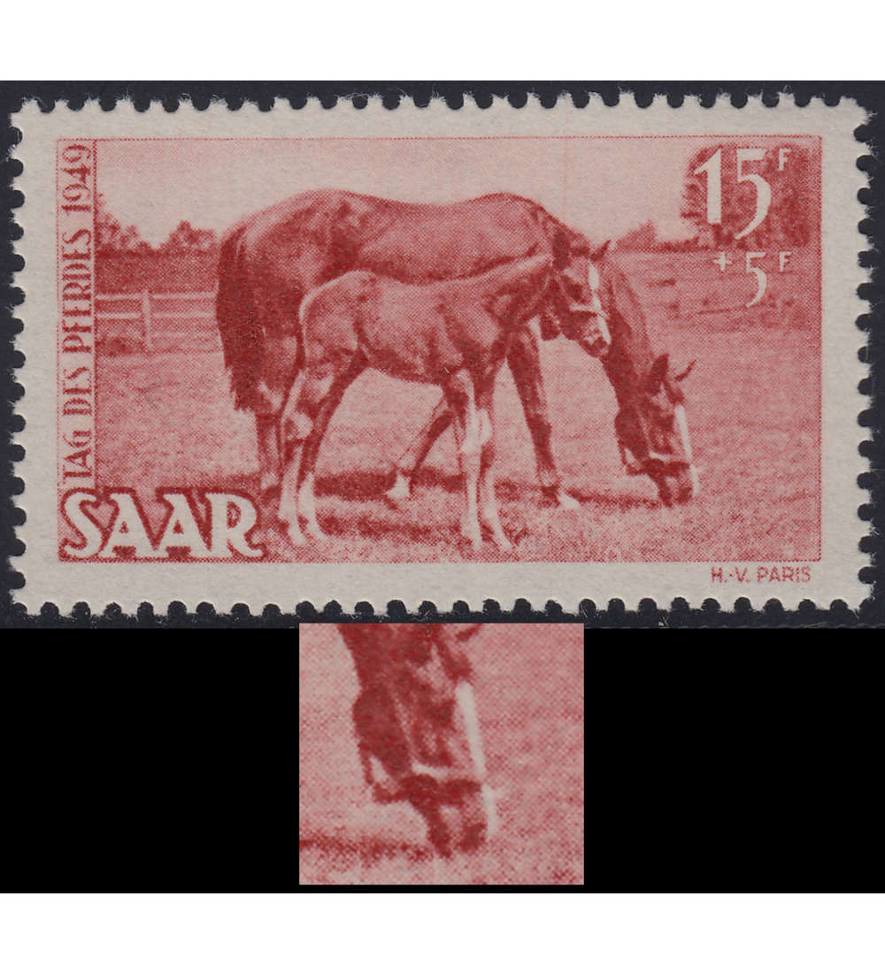 Saar Nr.265 Type II postfrisch