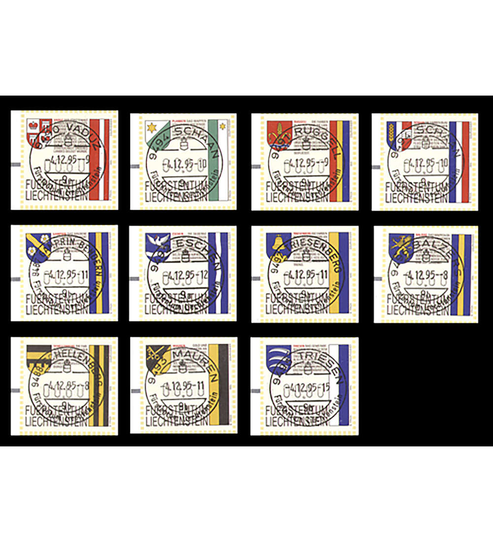 Liechtenstein ATM gestempelt