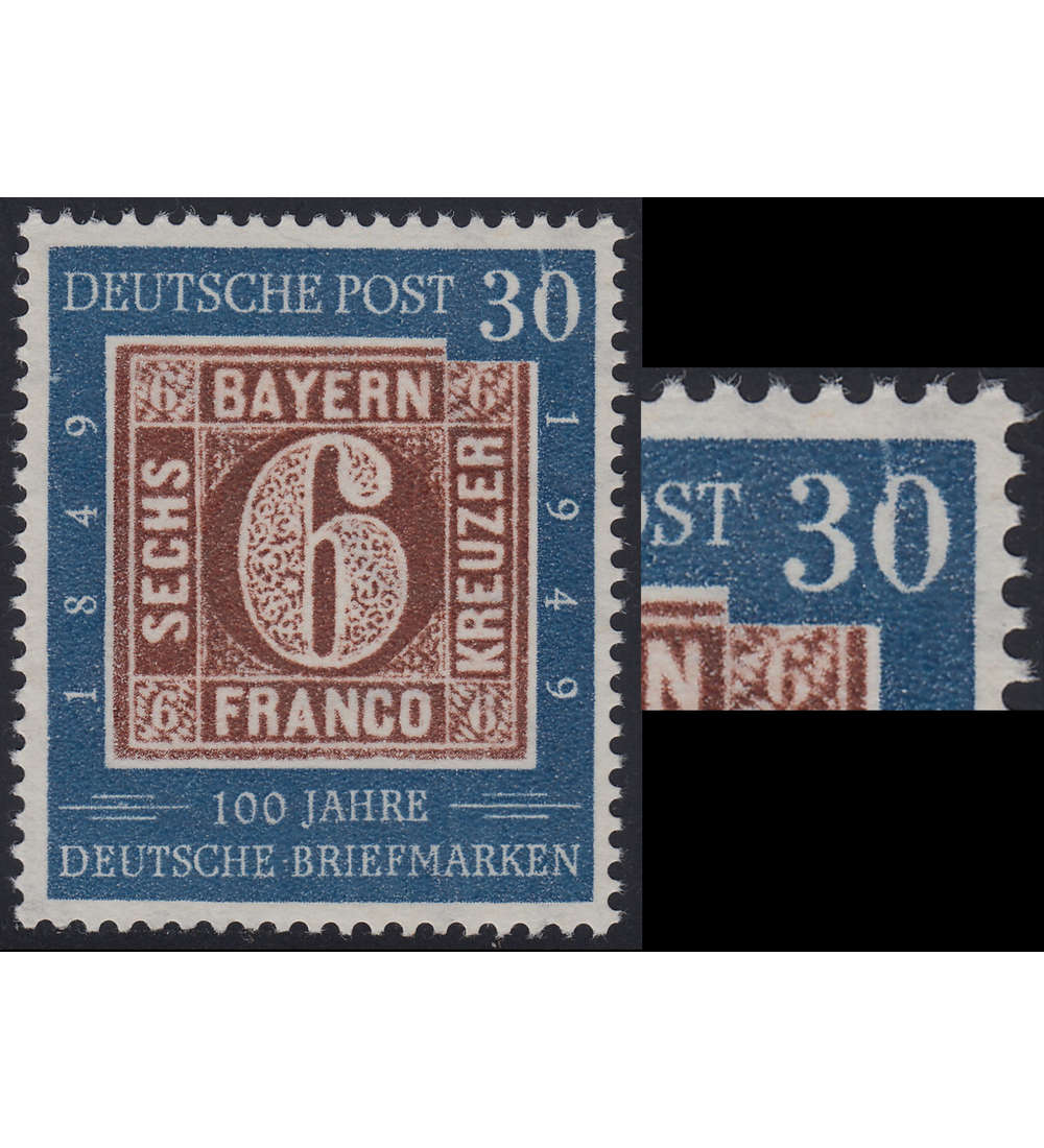 BRD Bund  Nr. 115I postfrisch Plattenfehler