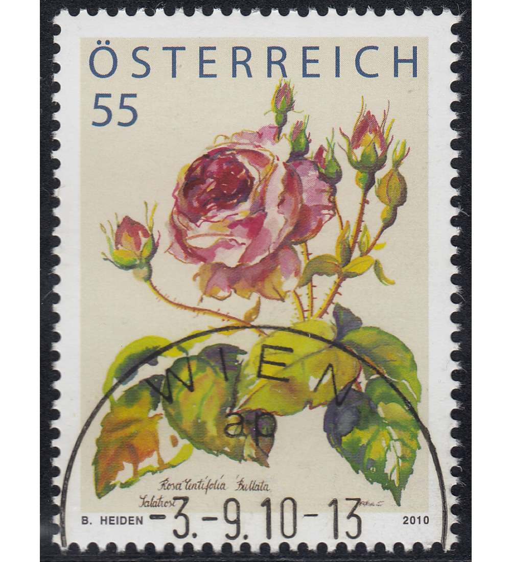 sterreich Nr. 2888 gestempelt Rose 2010