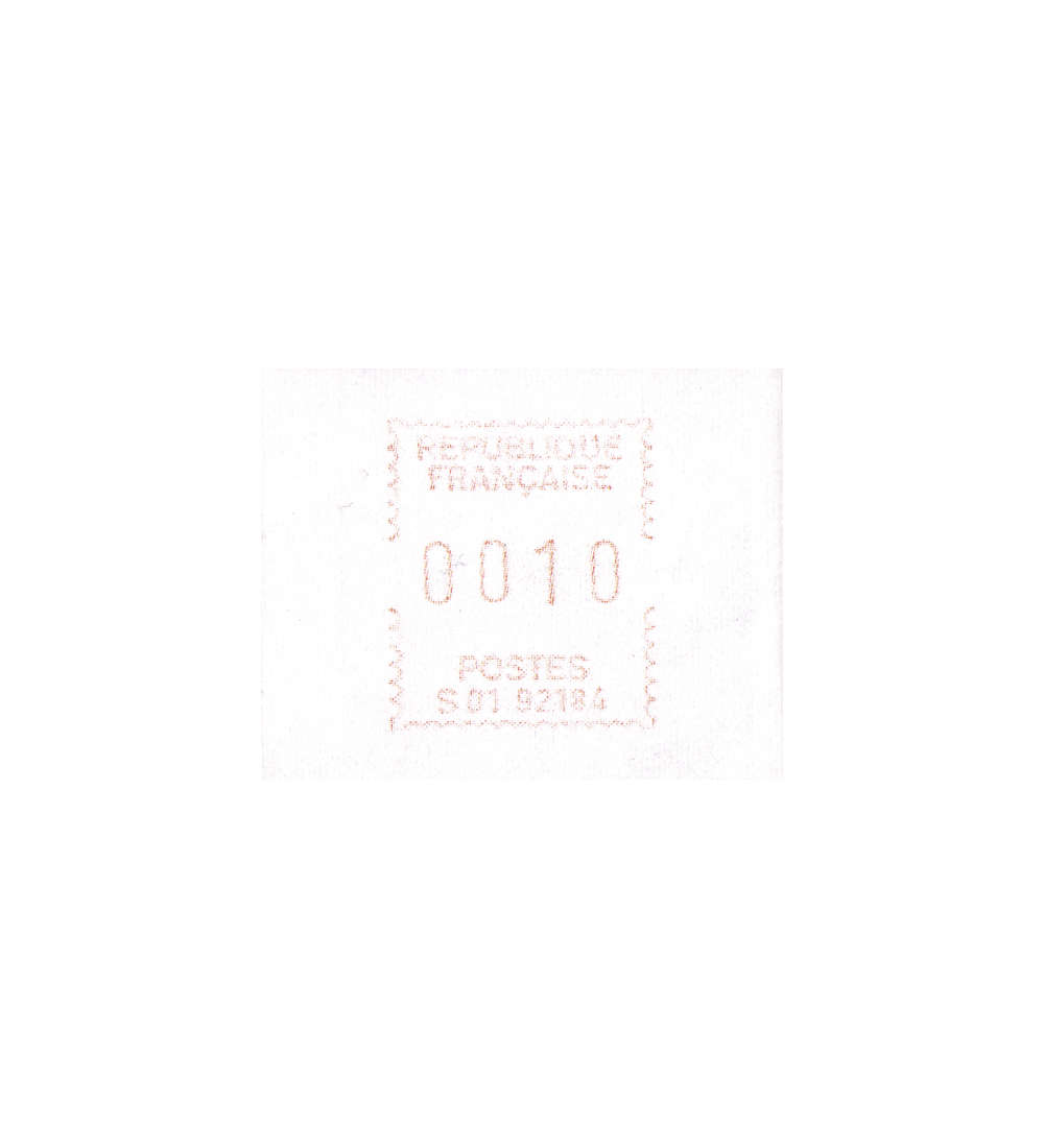 Frankreich ATM Gummidruck