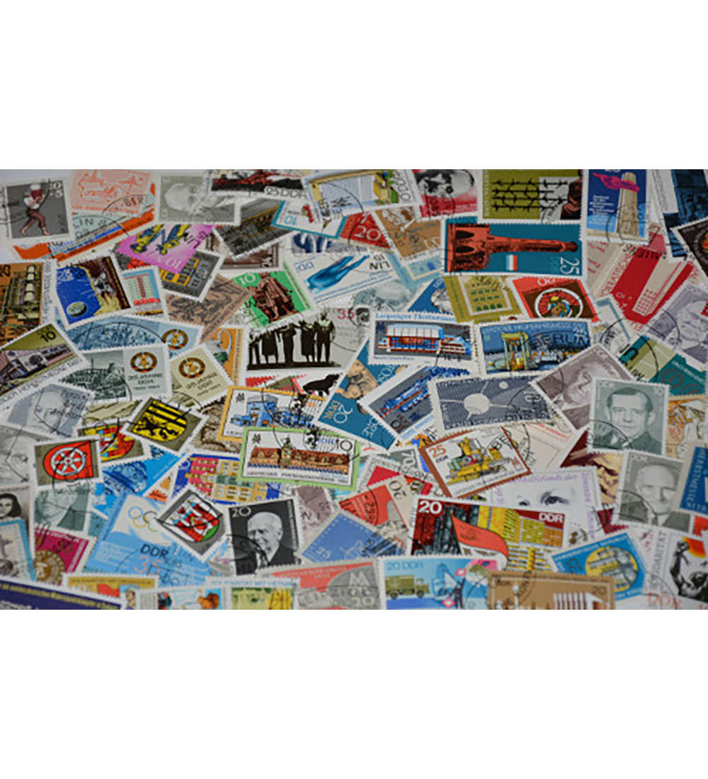 DDR Komplett Ausgaben gestempelt